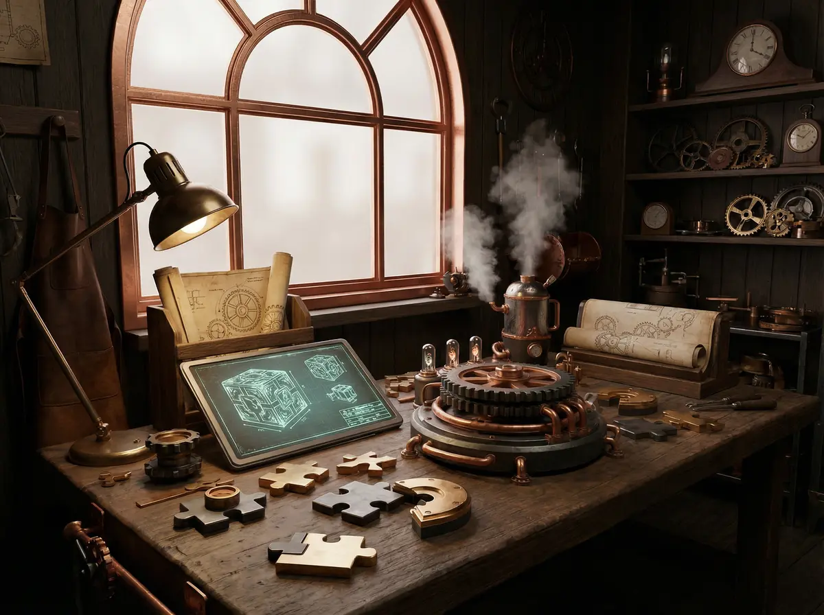 谜题设计工作台 - 51暗网 | 灵感来源