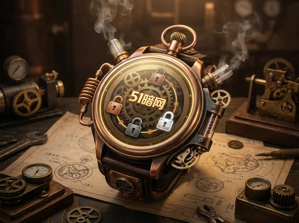 51暗网移动端界面 - 51暗网 | 蒸汽朋克解谜APP